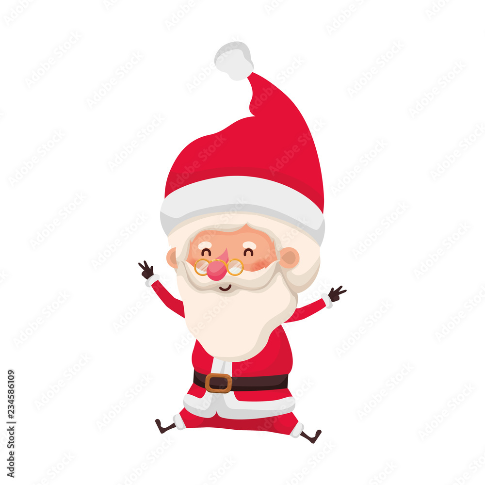 santa claus moving avatar character santa claus moving avatar character