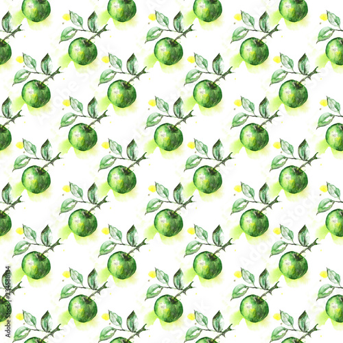 abstract background with apple