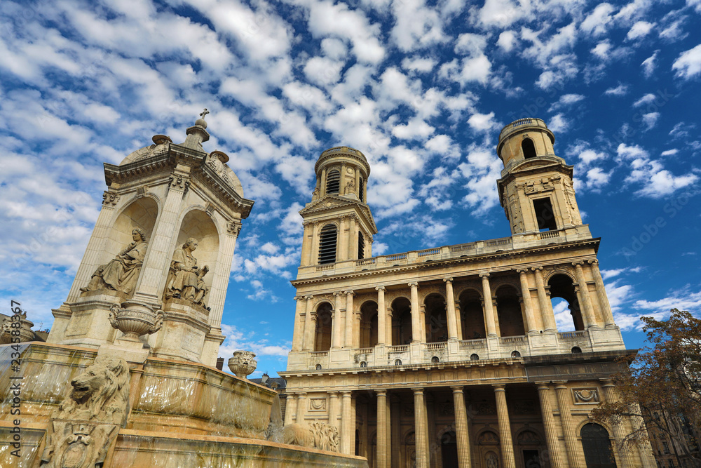 Fototapeta premium Saint Sulpice