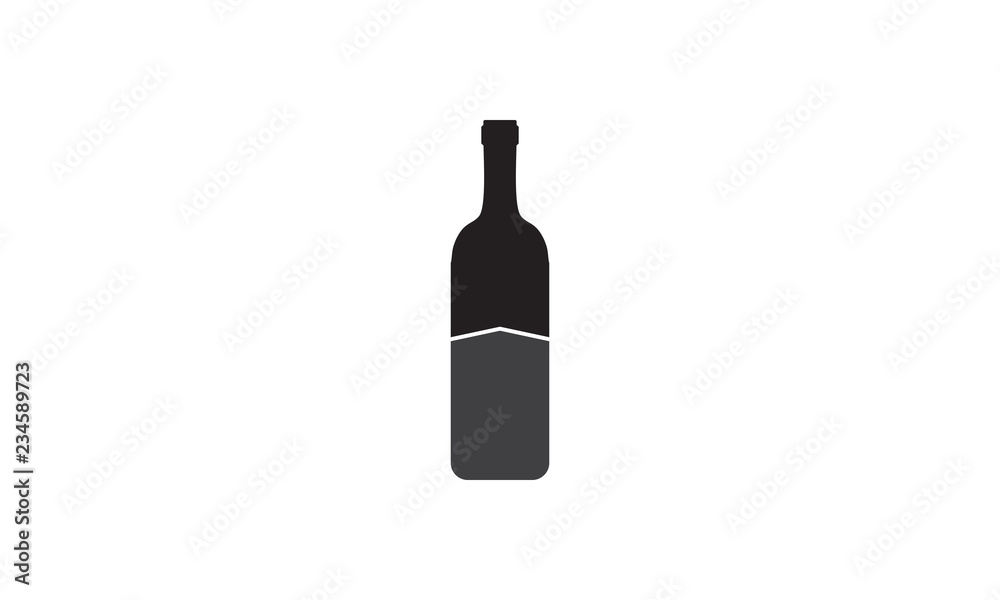 Bottle vector