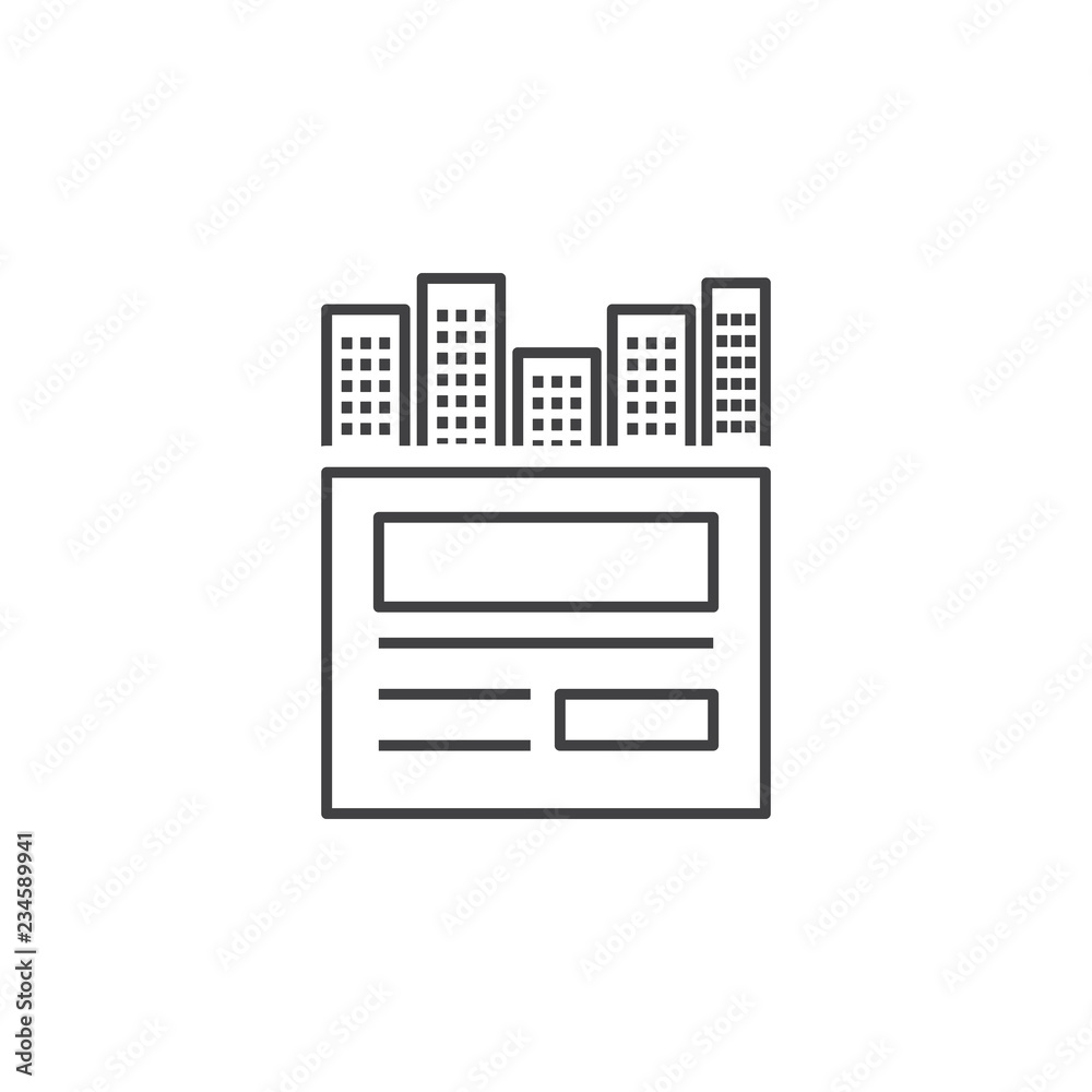 ad, advertising, newspaper icon. Element of marketing and advertising icon for mobile concept and web apps. Thin line ad, advertising, newspaper icon can be used for web and mobile ad, advertising, newspaper icon. Element of marketing and advertising icon for mobile concept and web apps. Thin line ad, advertising, newspaper icon can be used for web and mobile