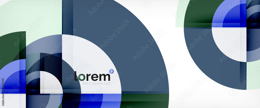 Multicolored round shapes abstract background Multicolored round shapes abstract background