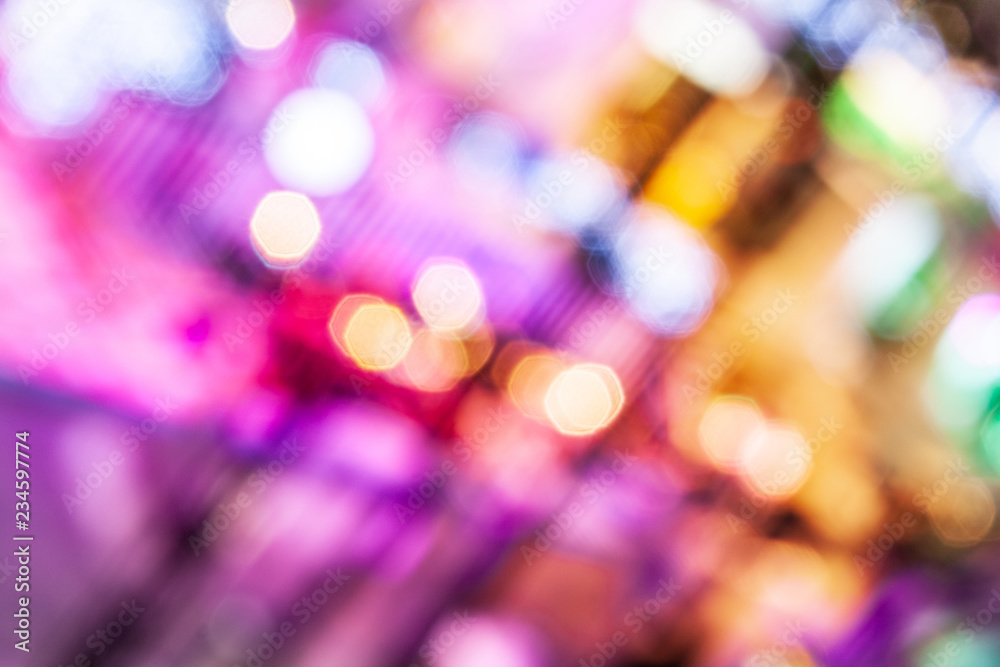 New Year's colored lights. Background and beautiful bokeh 2019. New Year's colored lights. Background and beautiful bokeh 2019.