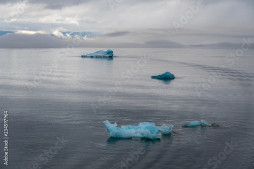 Glacier calves in Holkham Bay photo