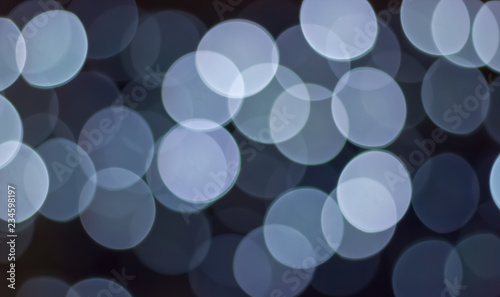 Blurred christmas lights background.