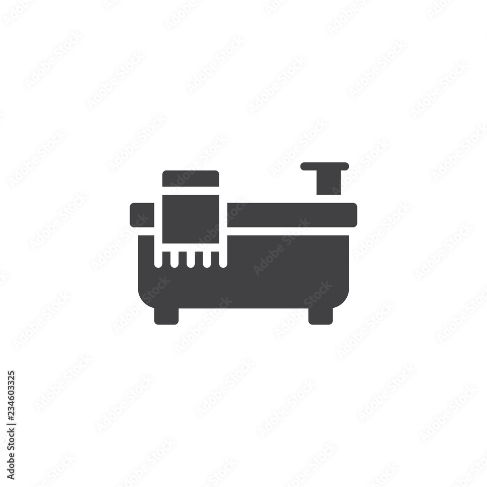 Bathtub and towel vector icon. filled flat sign for mobile concept and web design. Bathroom bath simple solid icon. Symbol, logo illustration. Pixel perfect vector graphics Bathtub and towel vector icon. filled flat sign for mobile concept and web design. Bathroom bath simple solid icon. Symbol, logo illustration. Pixel perfect vector graphics