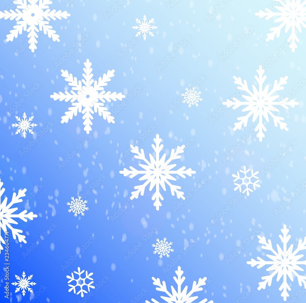 Christmas snowflakes background Christmas snowflakes background