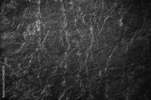 Black stone surface background. For design And as a background