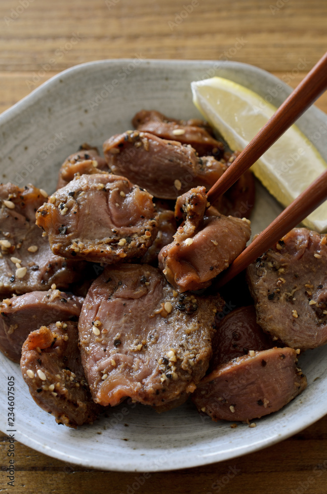 砂肝焼き 砂肝焼き