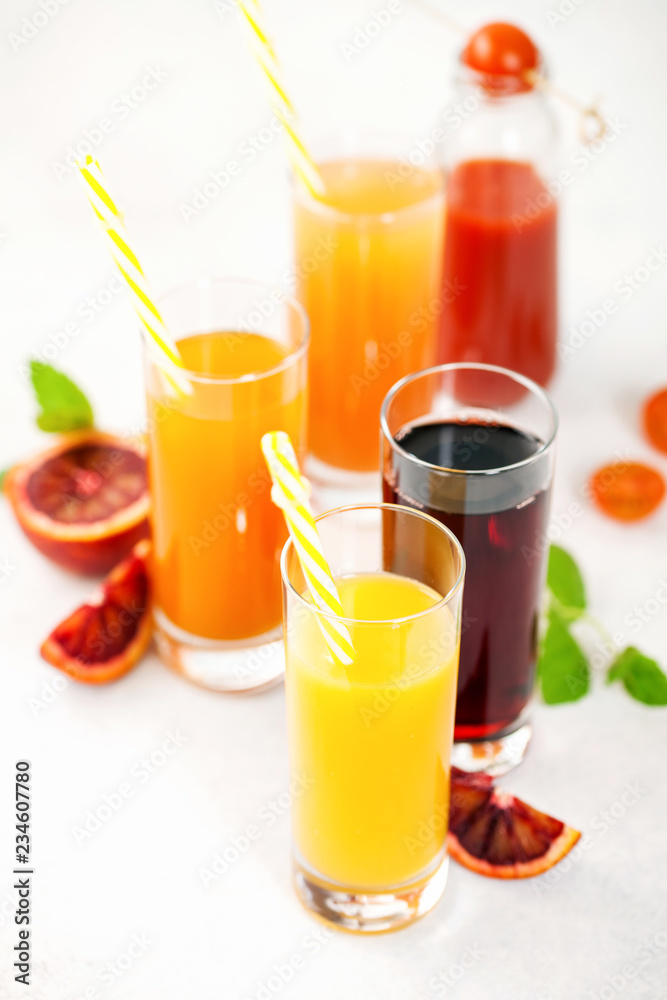 Various vegetable and fruit juice Various vegetable and fruit juice
