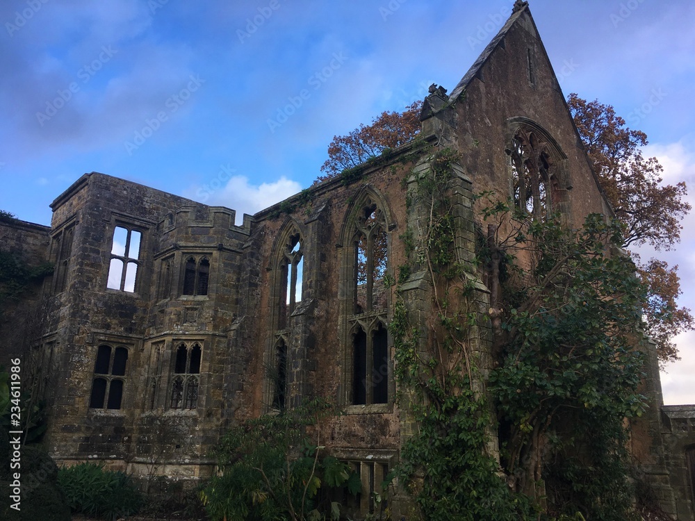 Ruine in Nymans Garden West Sussex