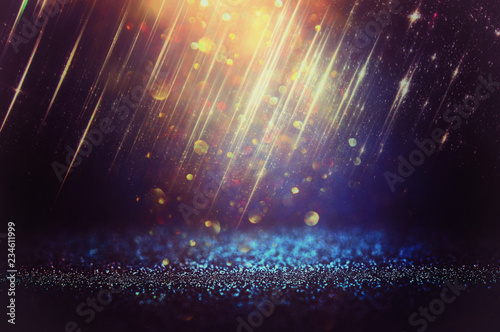 glitter vintage lights back...