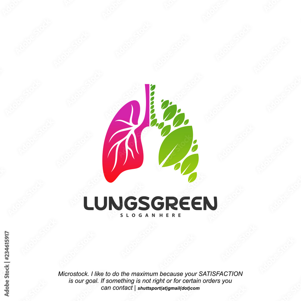 Lung care logo designs vector, Nature Lungs logo concept vector, Lungs Health logo template Lung care logo designs vector, Nature Lungs logo concept vector, Lungs Health logo template