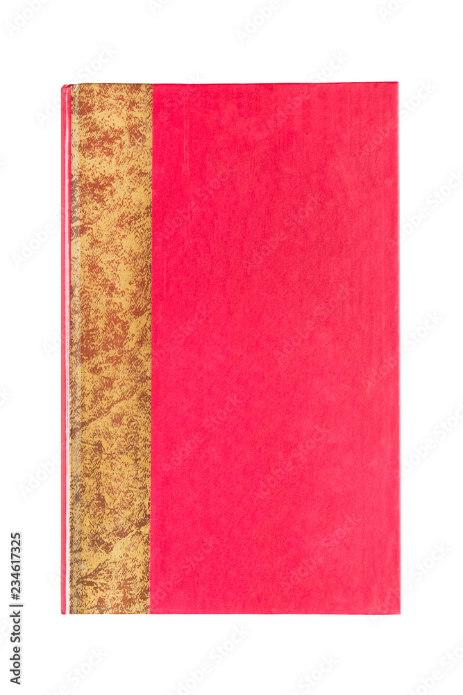 Red book isolated