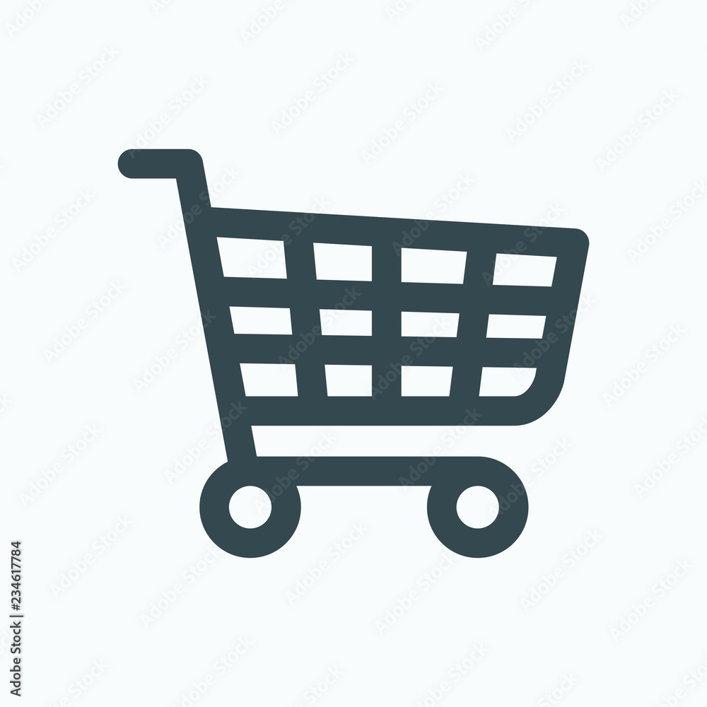 Cart icon, online store cart vector icon Cart icon, online store cart vector icon