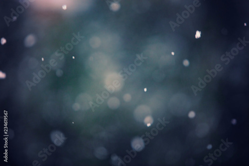 falling snow background 