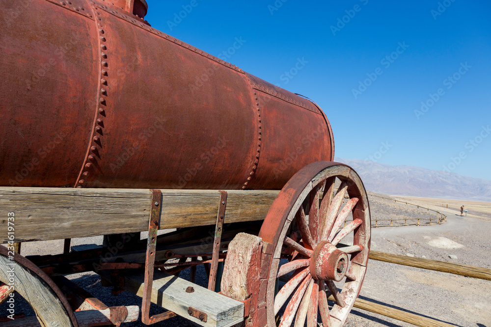 Harmony Borax works in Death Valley
