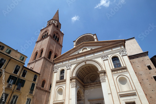Basilica of Saint Andrew in Mantua, Italy 