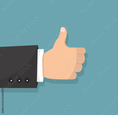 Thumbs Up  Hands businessman