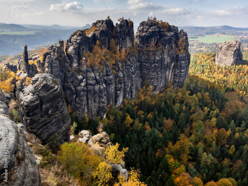 Schrammsteine in der »Sächsischen Schweiz«