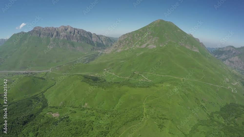 Caucasus. Gorge Midagrabin. Mountain Maiden. Caucasus. Gorge Midagrabin. Mountain Maiden.