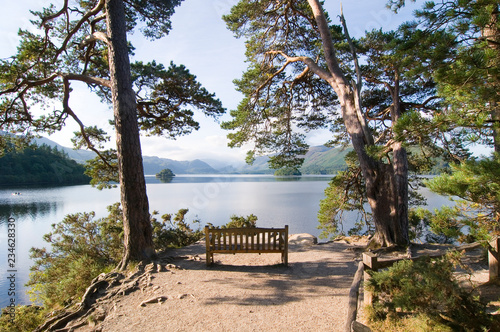 Friars Crag  Lake District  Cumbria  England