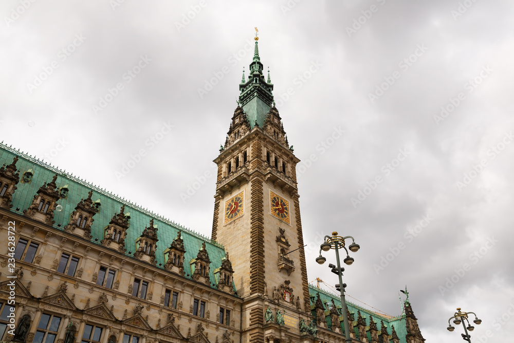 Rathaus in Hamburg