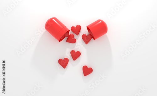 Aphrodisiac pill for libido and sexual drive photo