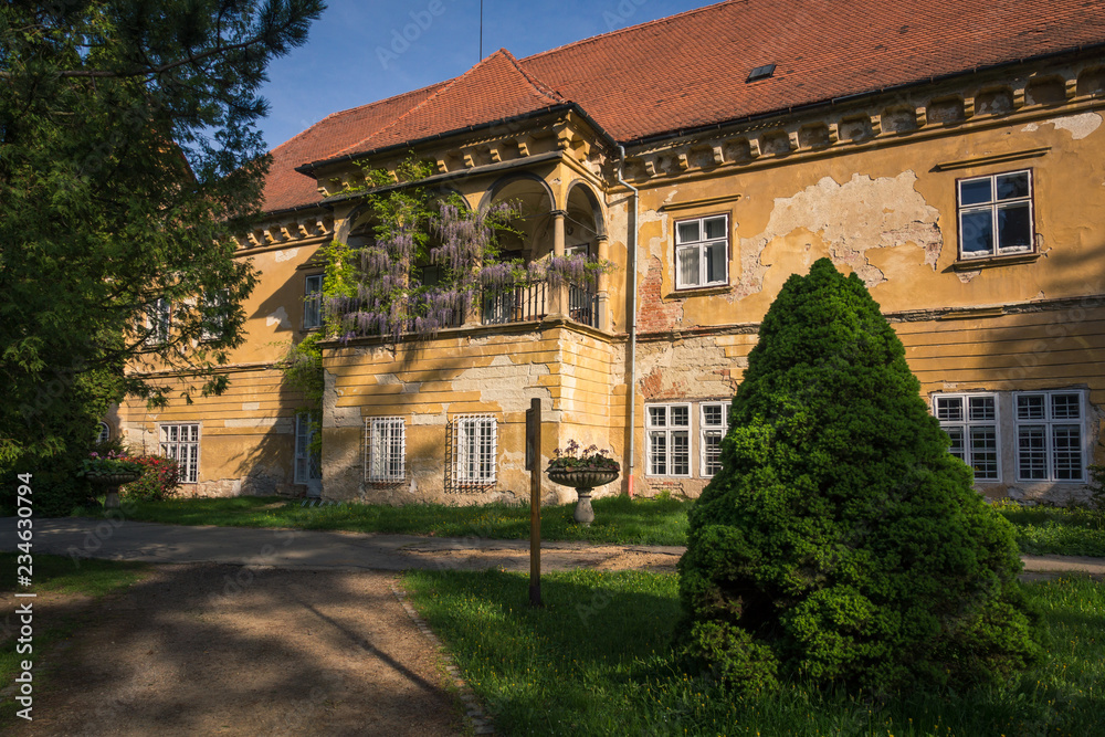 Castle in Zdanice, South Moravia, Czech Republic