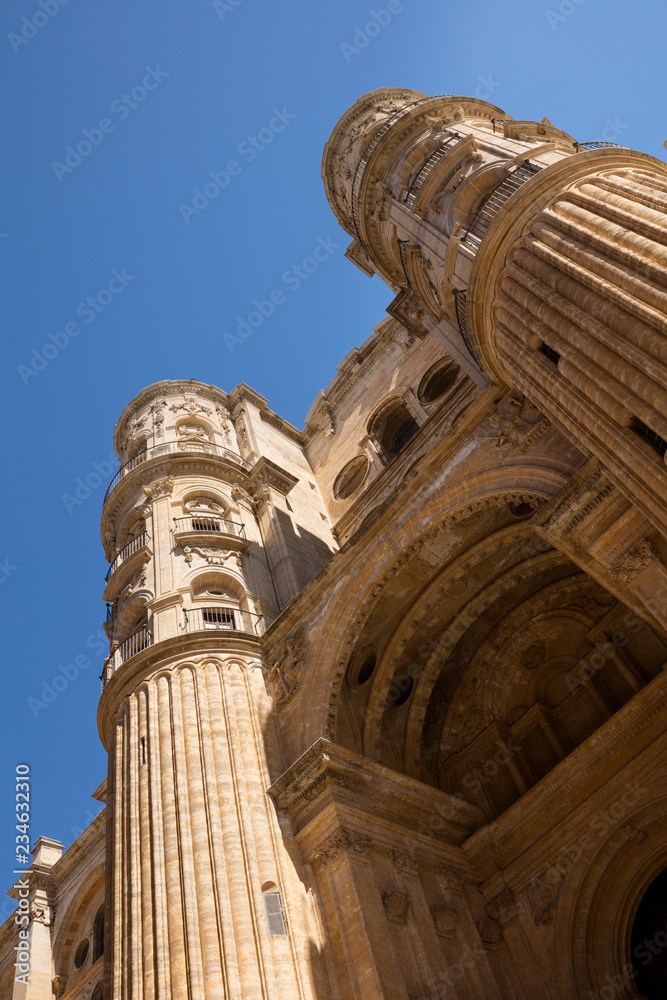 Kathedrale, Catedral de la Encarnacón, Málaga, Costa del Sol, Andalusien, Spanien