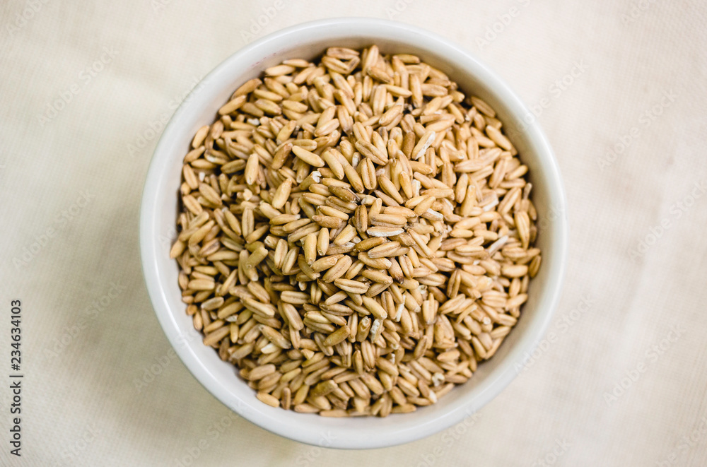 Whole grain oat in a cup Whole grain oat in a cup