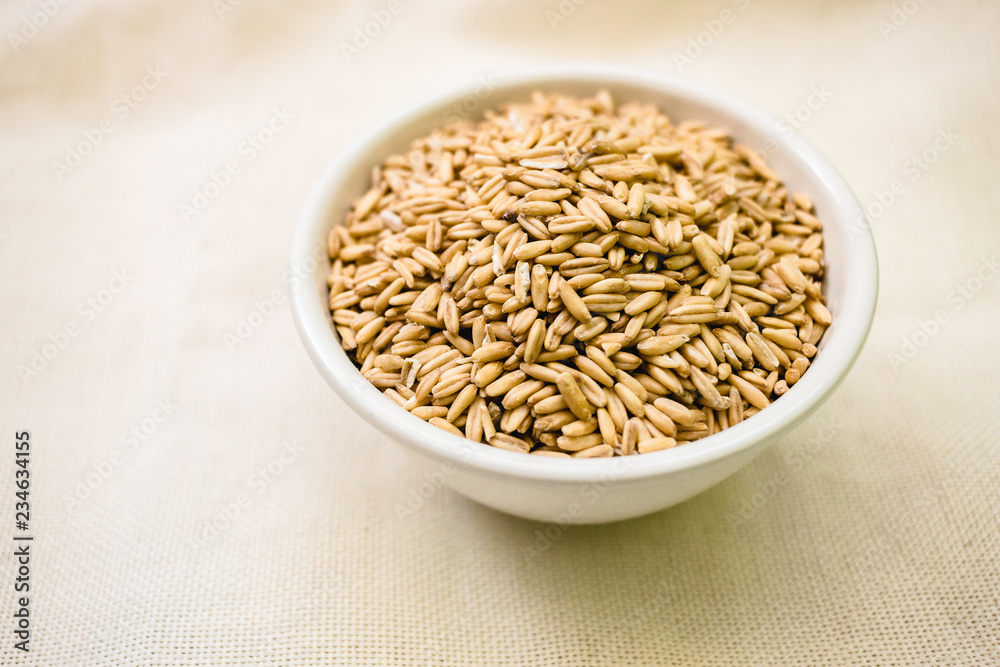Whole grain oat in a cup Whole grain oat in a cup
