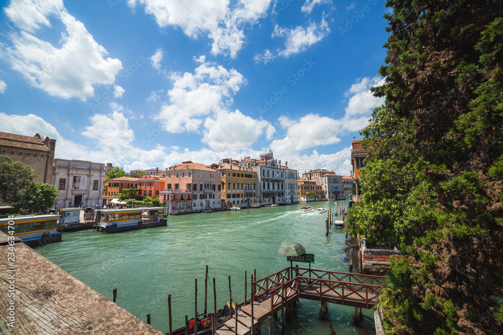 View  to Grand Canal from Ponte dell ' Accademia