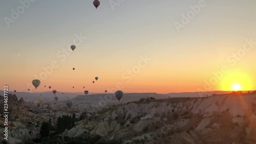 Hot air balloons