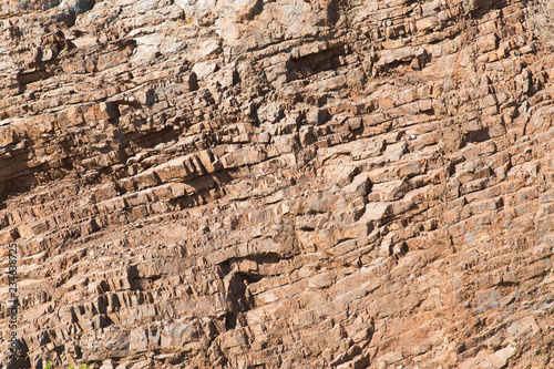 geology and nature concept - limestone of grand canyon cliffs