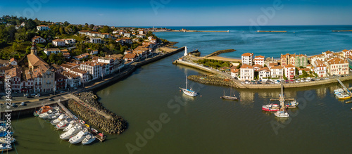 Harbour in Saint Jean de Luz. France