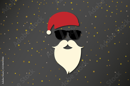 Santa - schaut vom Sternenhimmel