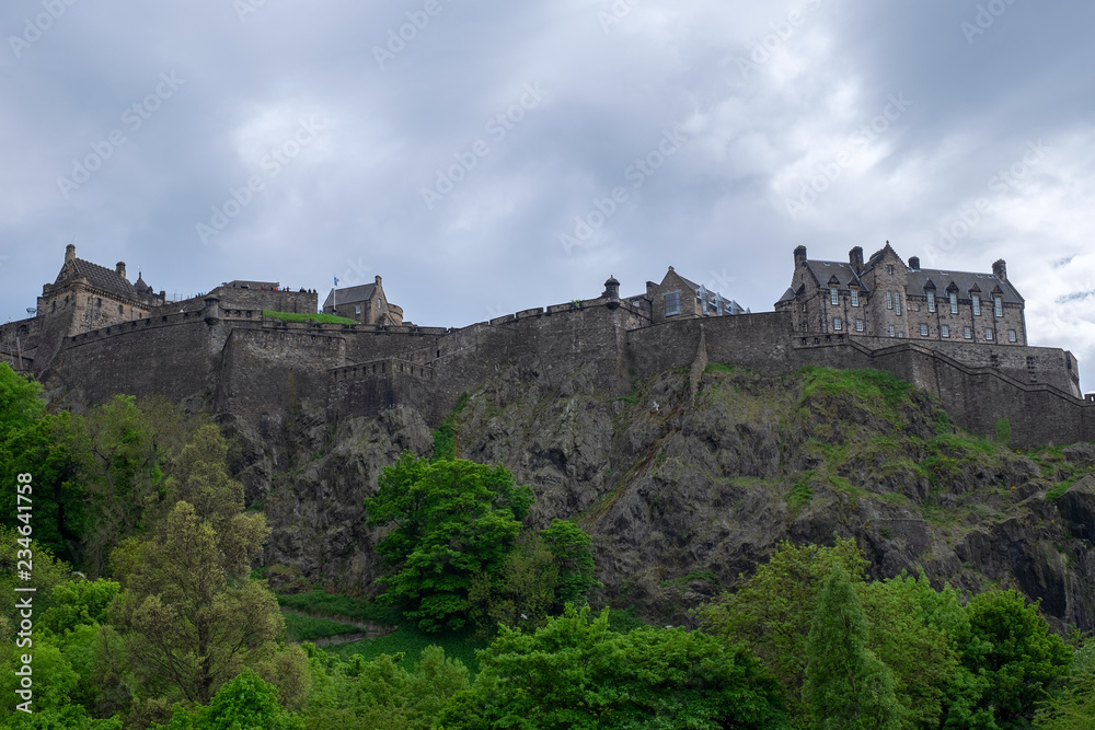 Das Schloß von Edinburgh