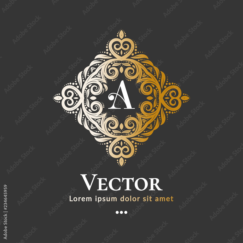Vector monogram. Elegant, classic elements. Can be used for jewelry, beauty and fashion industry. Great for logo, emblem, invitation, flyer, menu, brochure, postcard, background, or any desired idea. Vector monogram. Elegant, classic elements. Can be used for jewelry, beauty and fashion industry. Great for logo, emblem, invitation, flyer, menu, brochure, postcard, background, or any desired idea.