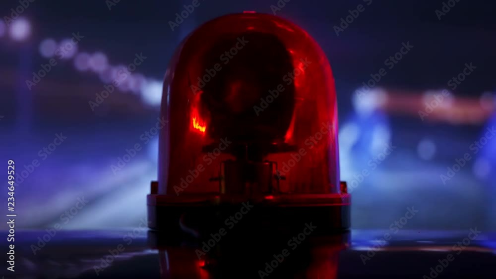 POV police car arrives at car crash scene POV police car arrives at car crash scene