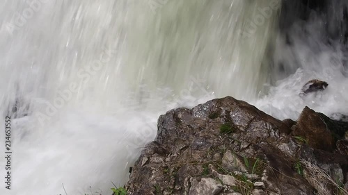 Wallpaper Mural Rapid stream of a mountain river. Torontodigital.ca