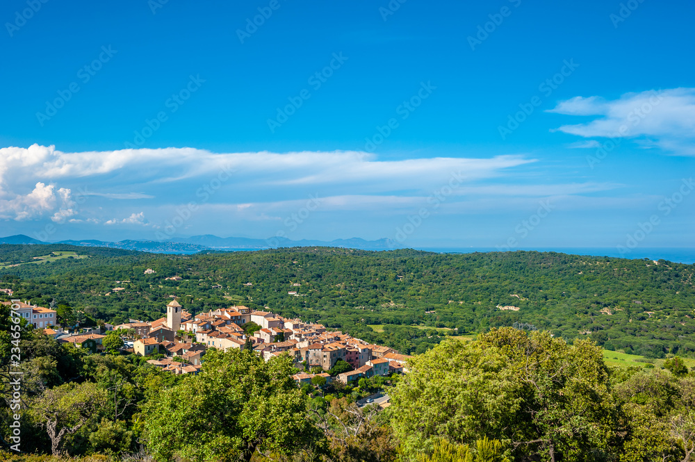 Mountain village of Ramatuelle