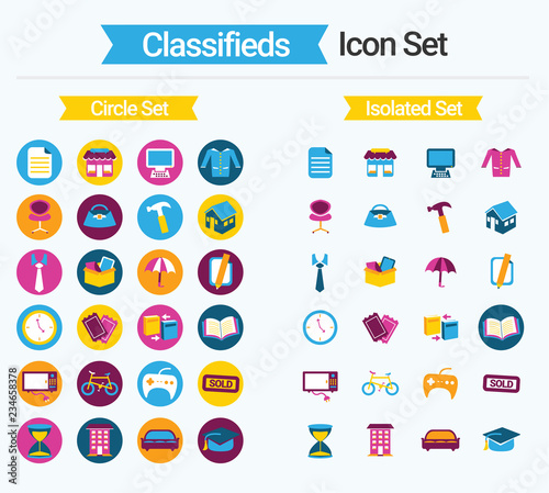 Classifieds Icon Set