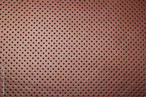 Принти на полотні Modern luxury Car brown leather interior