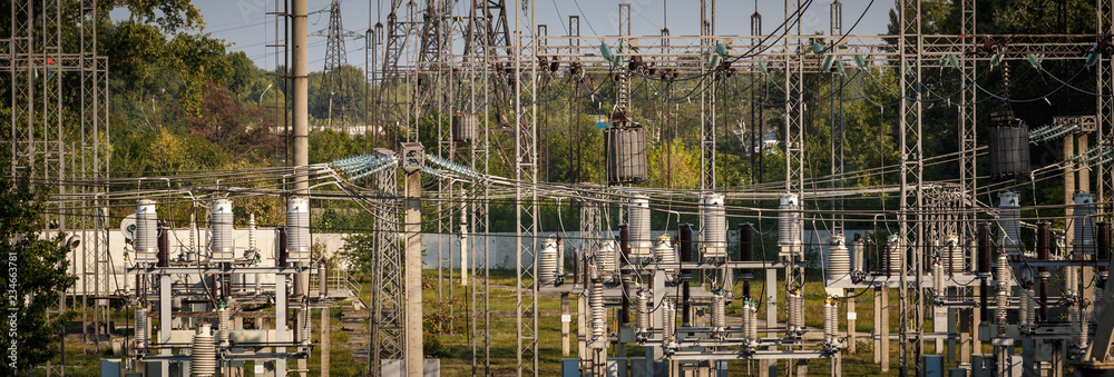 Electrical Substation and components