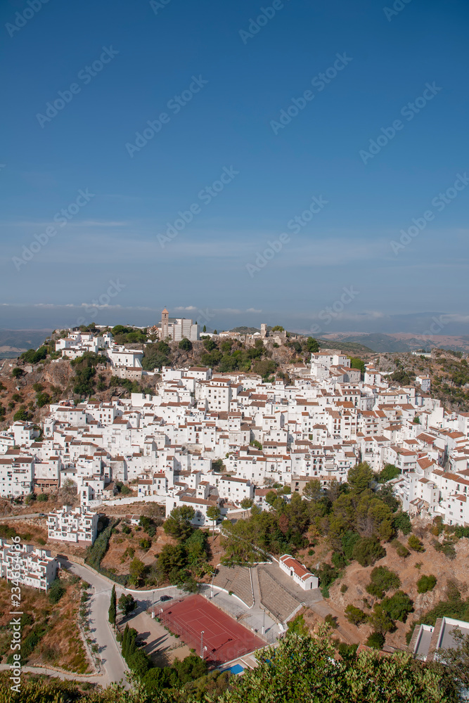pueblo blanco de la serranía de Málaga, Casares pueblo blanco de la serranía de Málaga, Casares