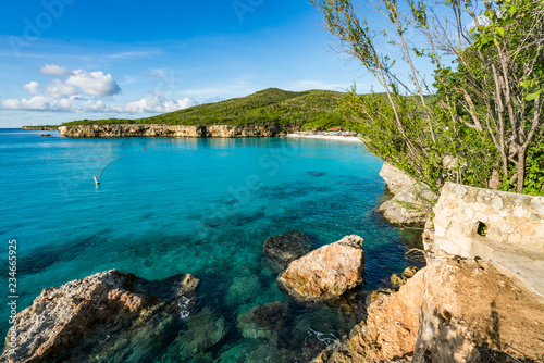 views around Knip Landhouse and beach on the Caribbean islland of Curacao