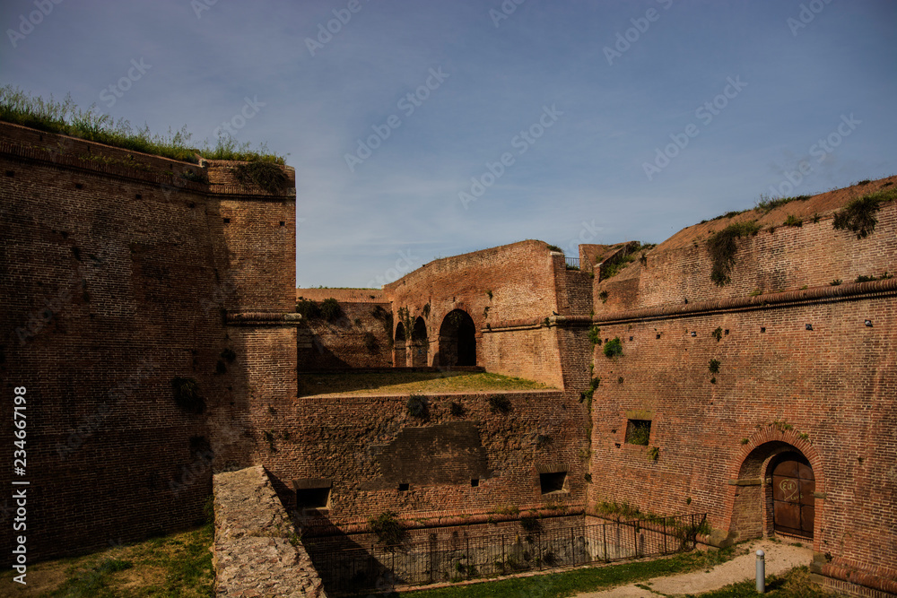 Grosseto, Italy - Medicee walls landscape Grosseto, Italy - Medicee walls landscape