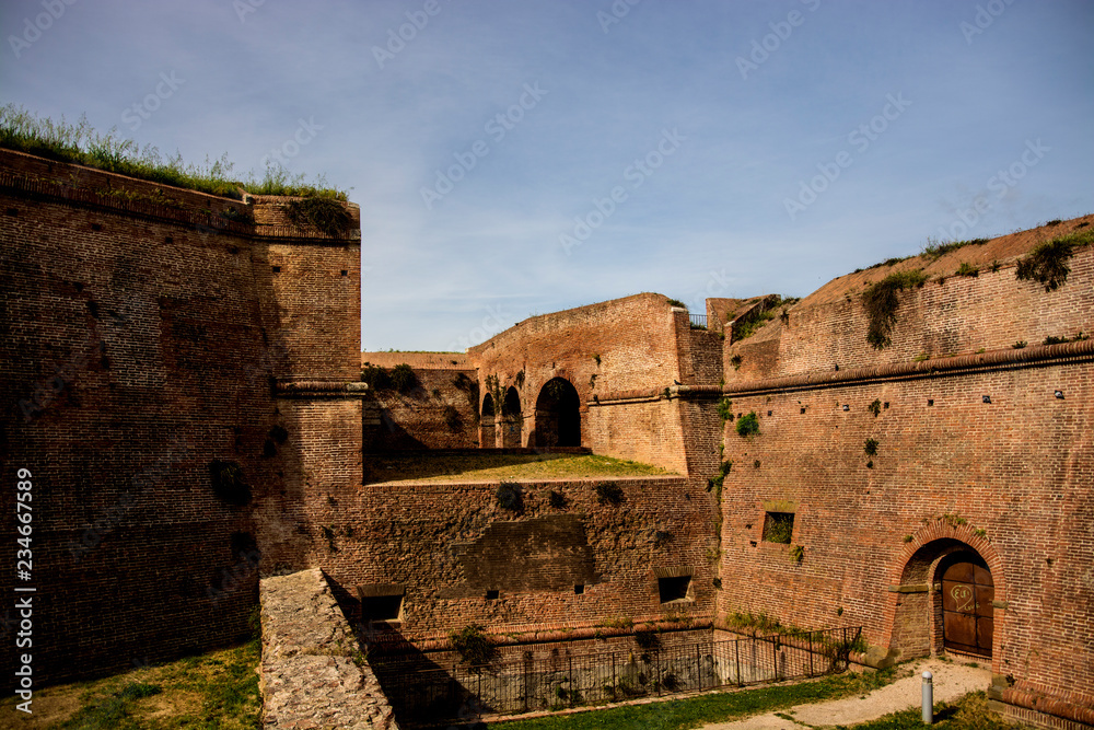Grosseto, Italy - Medicee walls landscape