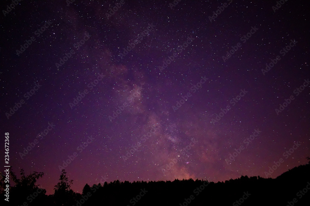 Our beautiful galaxy, photographed in the black forest , amazing astrophotography